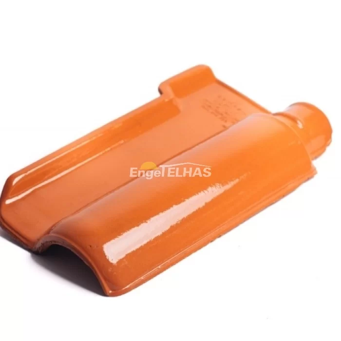 Telha Portuguesa Esmaltada Vitrificada - Caramelo