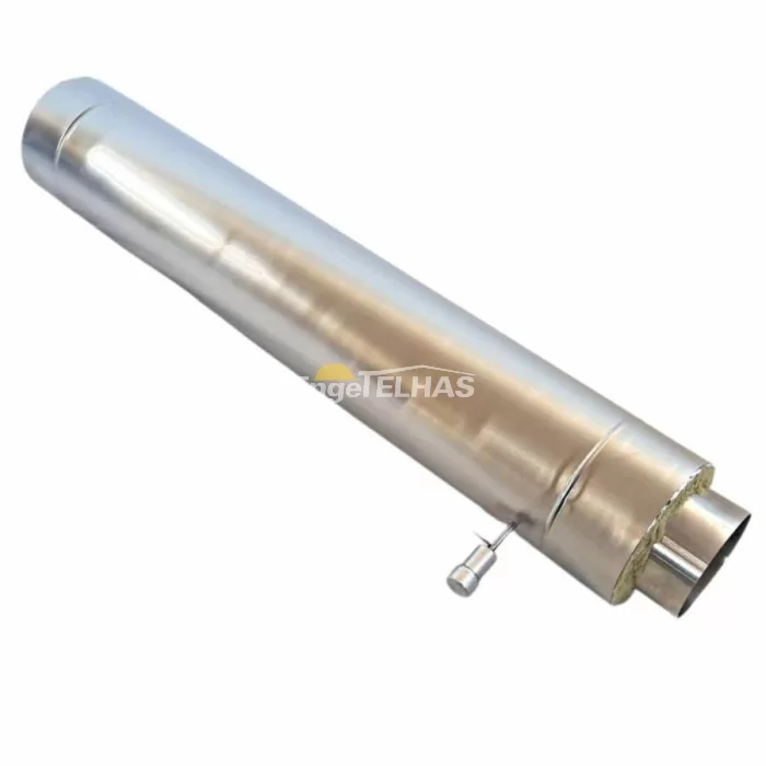 Registro Dumper com Lã de Rocha - Inox 304