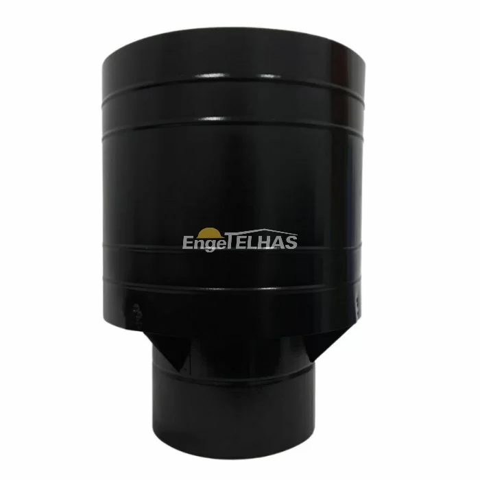 Chapéu Sputnik para Chaminé - Aluzinco preto