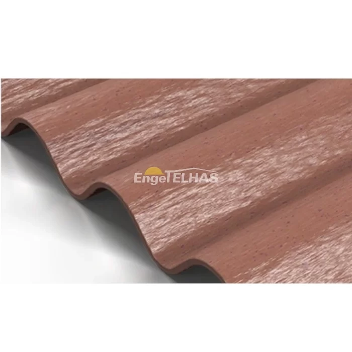 Telha Ecológica Plástica - Vermelha