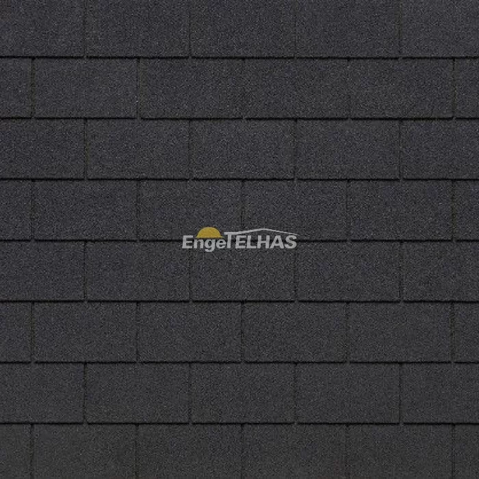 Telha shingle Retangular - Nero