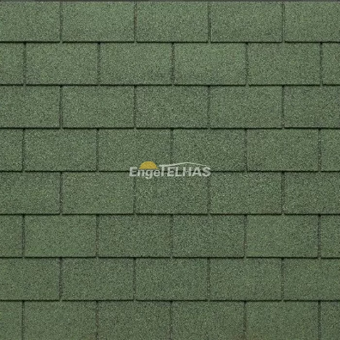 Telha shingle Retangular - Verde Sfumato